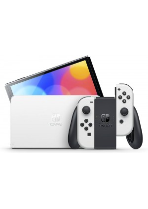 Console Nintendo Switch Oled Mario Kart 8 Bundle + Abonnement 12 Mois En Ligne - Joy-Con Blanc